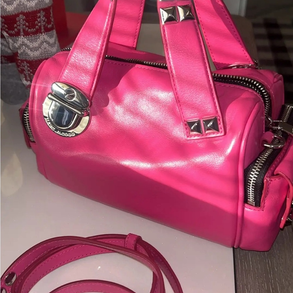 Marc Jacobs Fuchsia Studded Bag